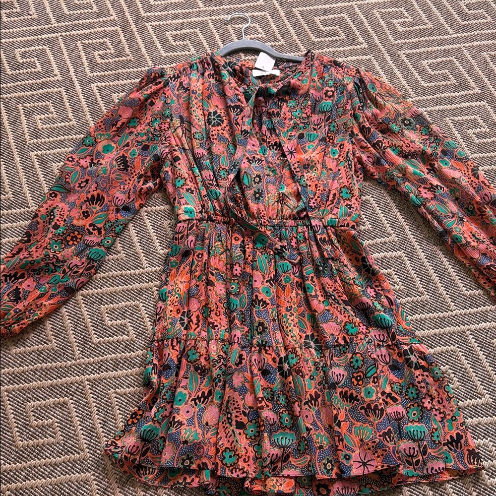 A.L.C. Multicolor Paisley Print Blouse